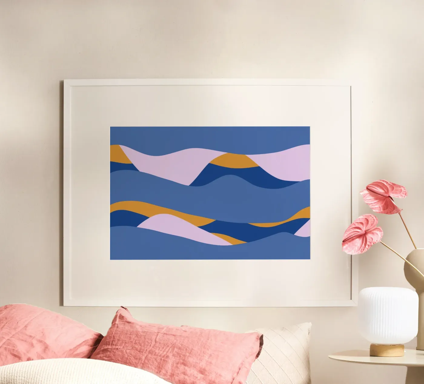 Wave design poster by ToBlossom
