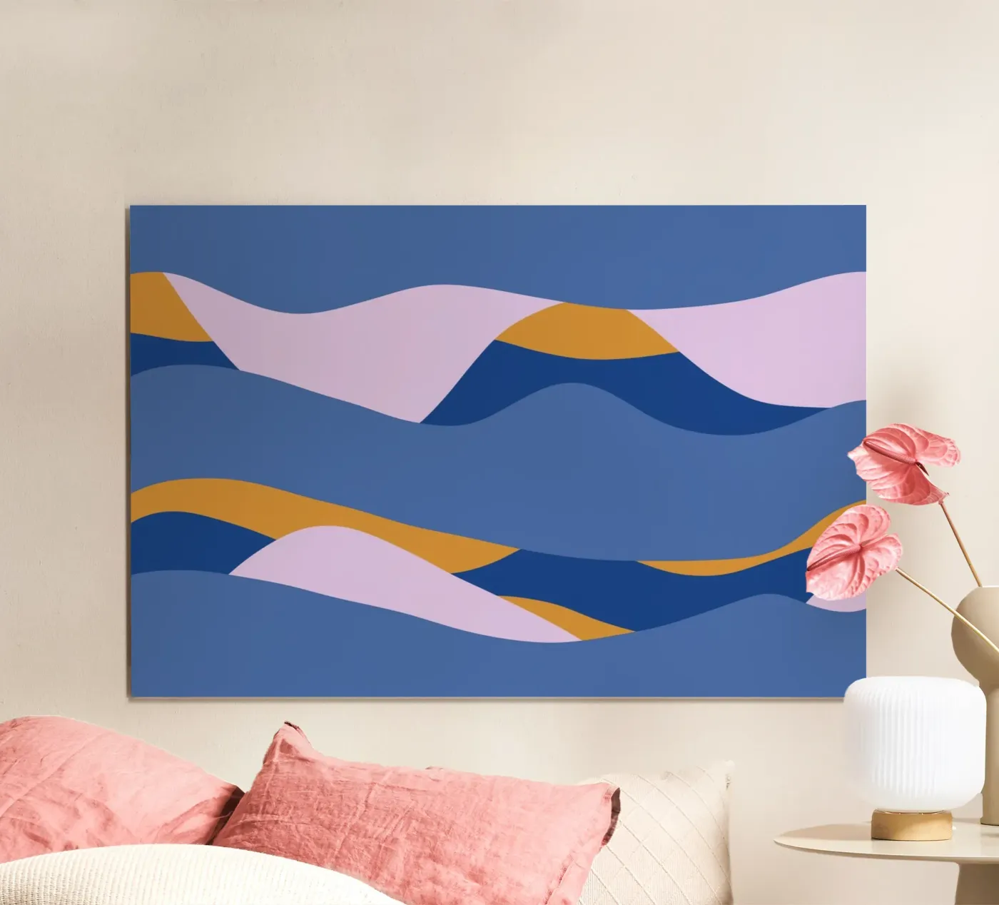 Wave design poster by ToBlossom