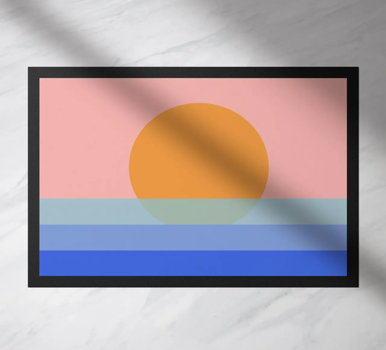 Sunset doormat by ToBlossom