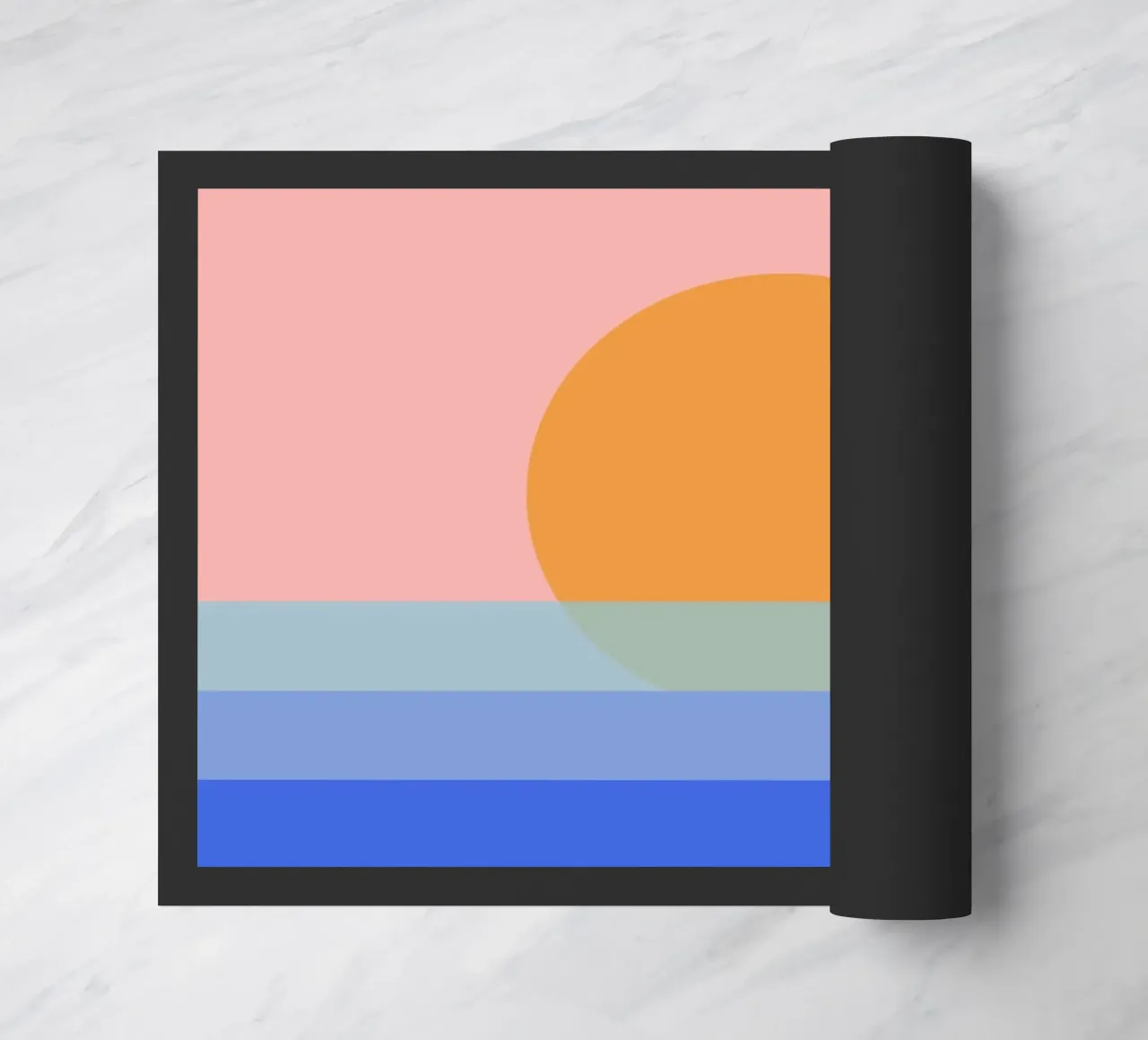 Sunset doormat by ToBlossom