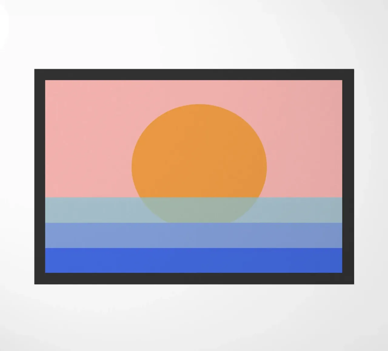 Sunset doormat by ToBlossom