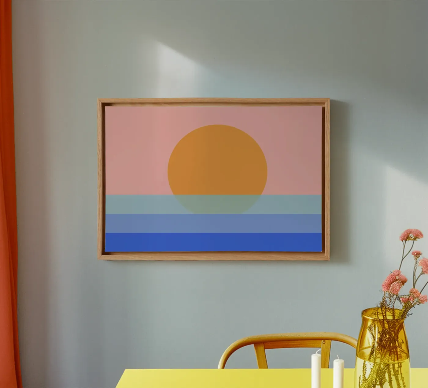 Sunset canvas by ToBlossom