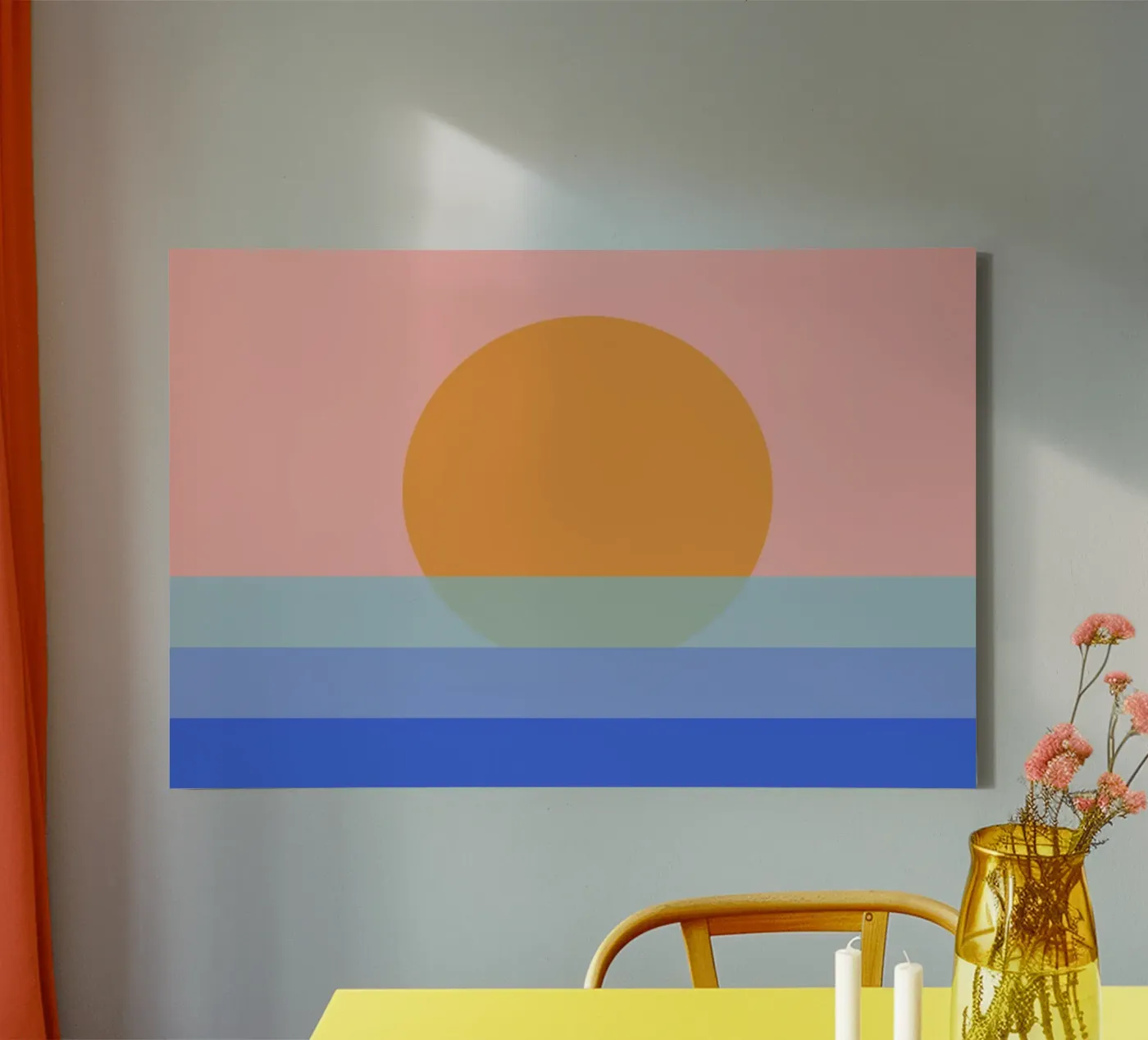 Sunset canvas by ToBlossom