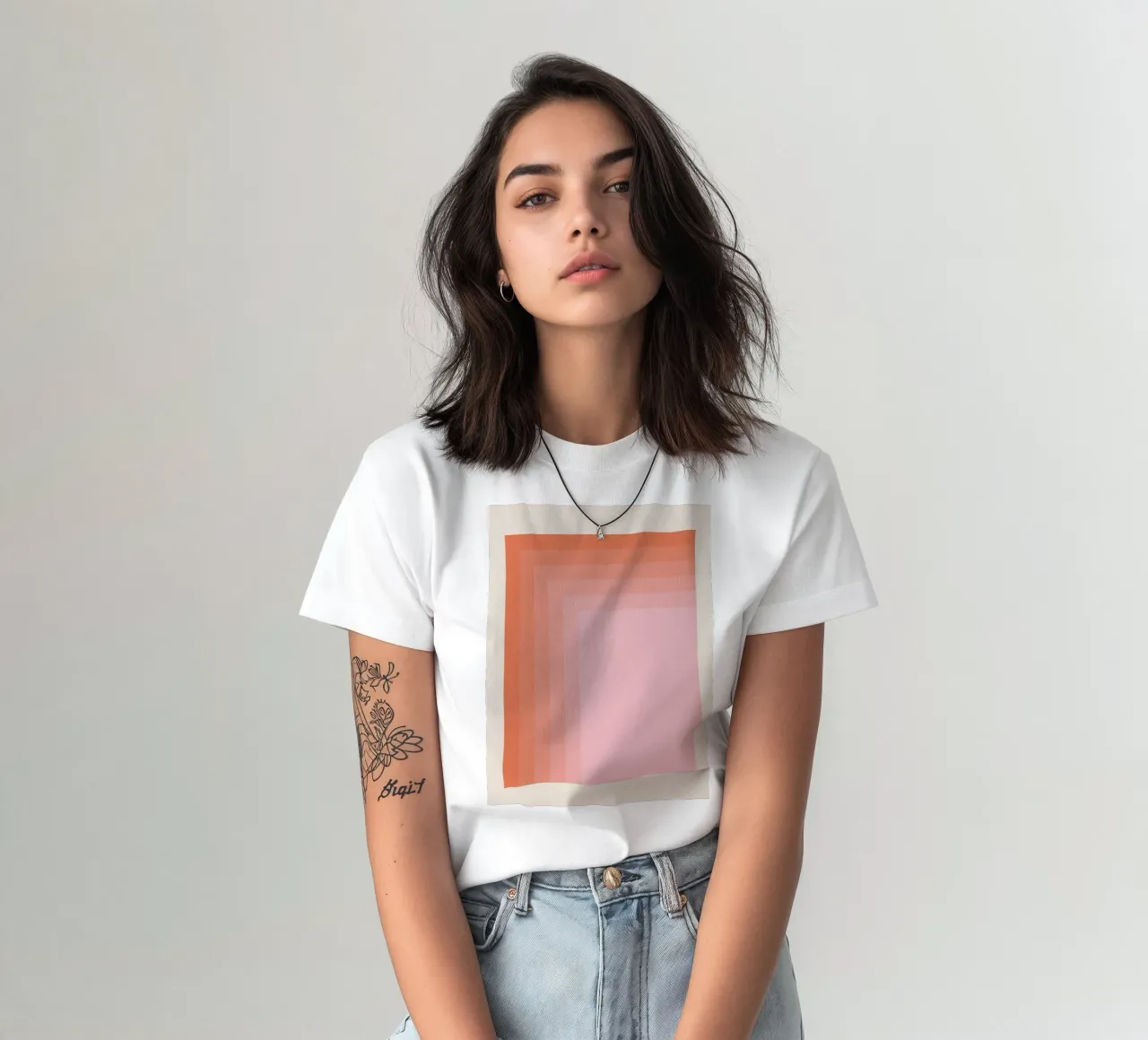 Gradient N9 t-shirt by susanapaz