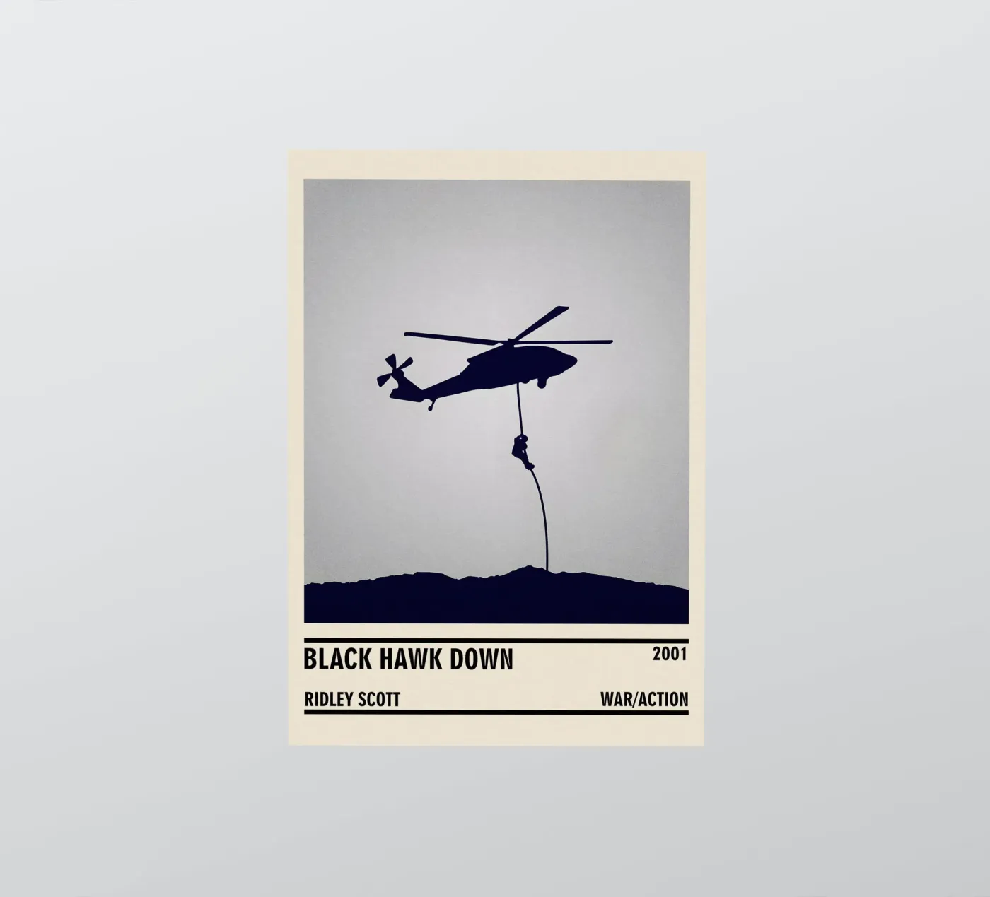 Black Hawk Down sticker by TheArtstudio