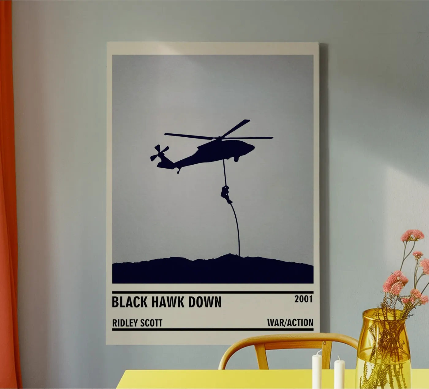 Black Hawk Down canvas by TheArtstudio