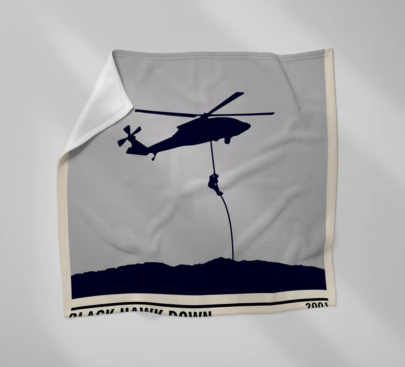 Black Hawk Down Fleecedecke von TheArtstudio