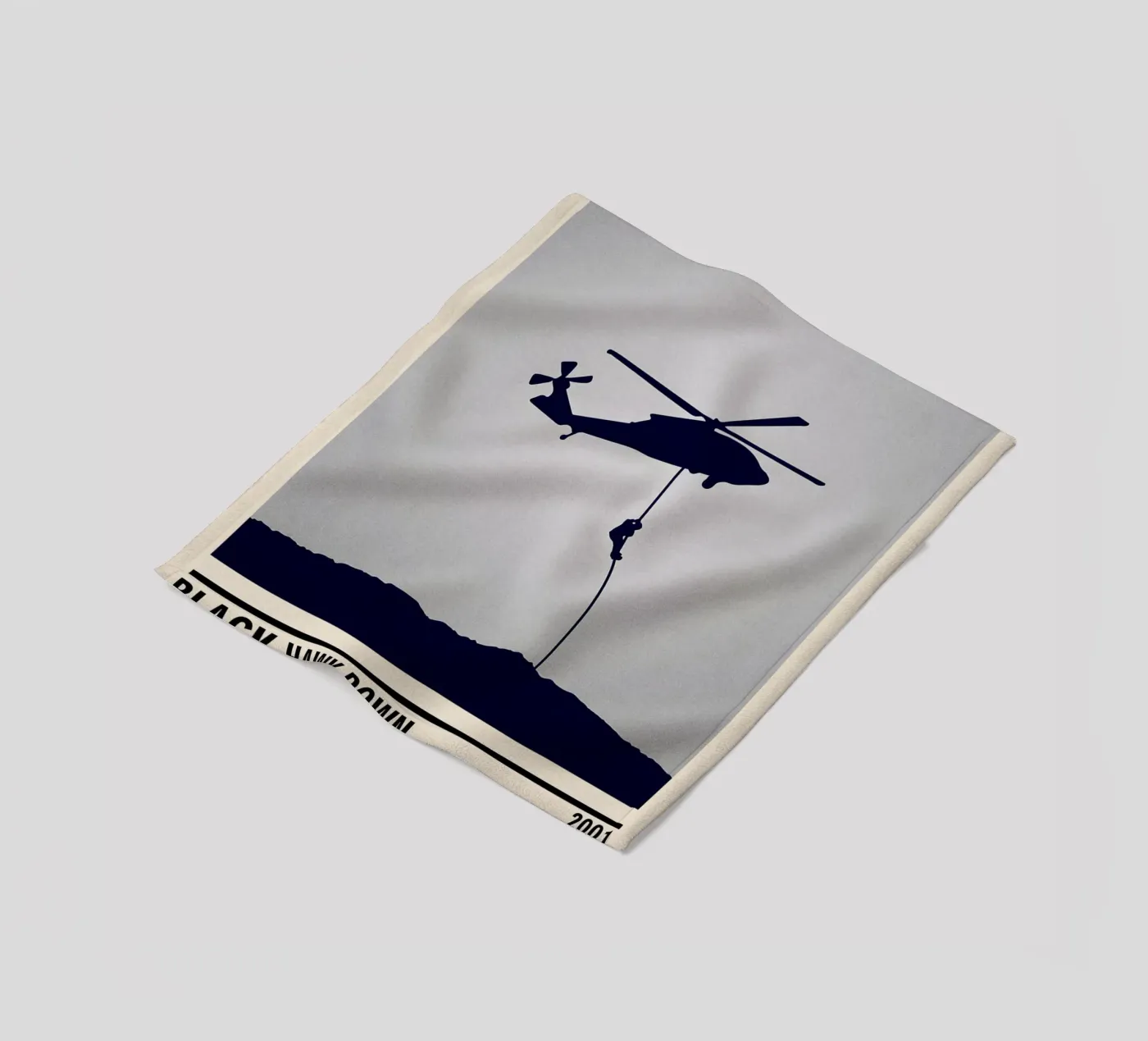 Black Hawk Down Fleecedecke von TheArtstudio