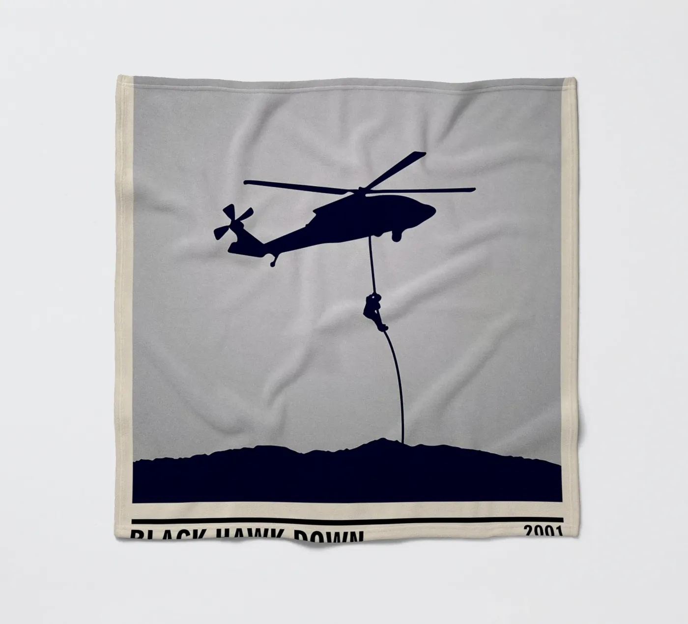 Black Hawk Down Fleecedecke von TheArtstudio
