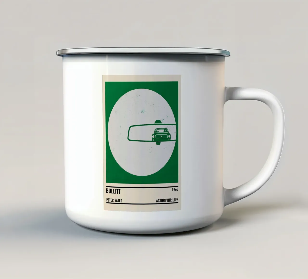 Bullitt tazza in smalto da TheArtstudio