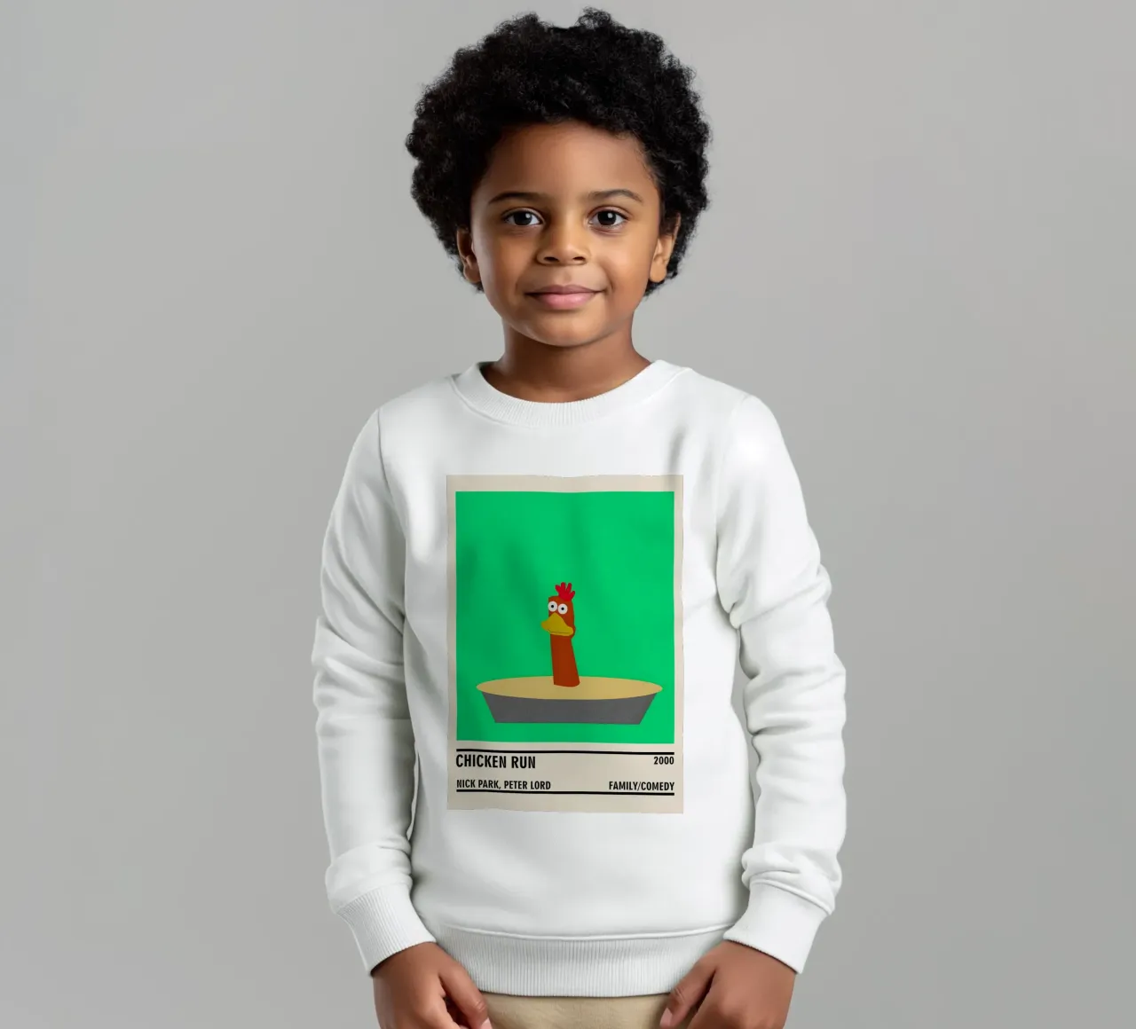 Chicken Run felpa bambino da TheArtstudio