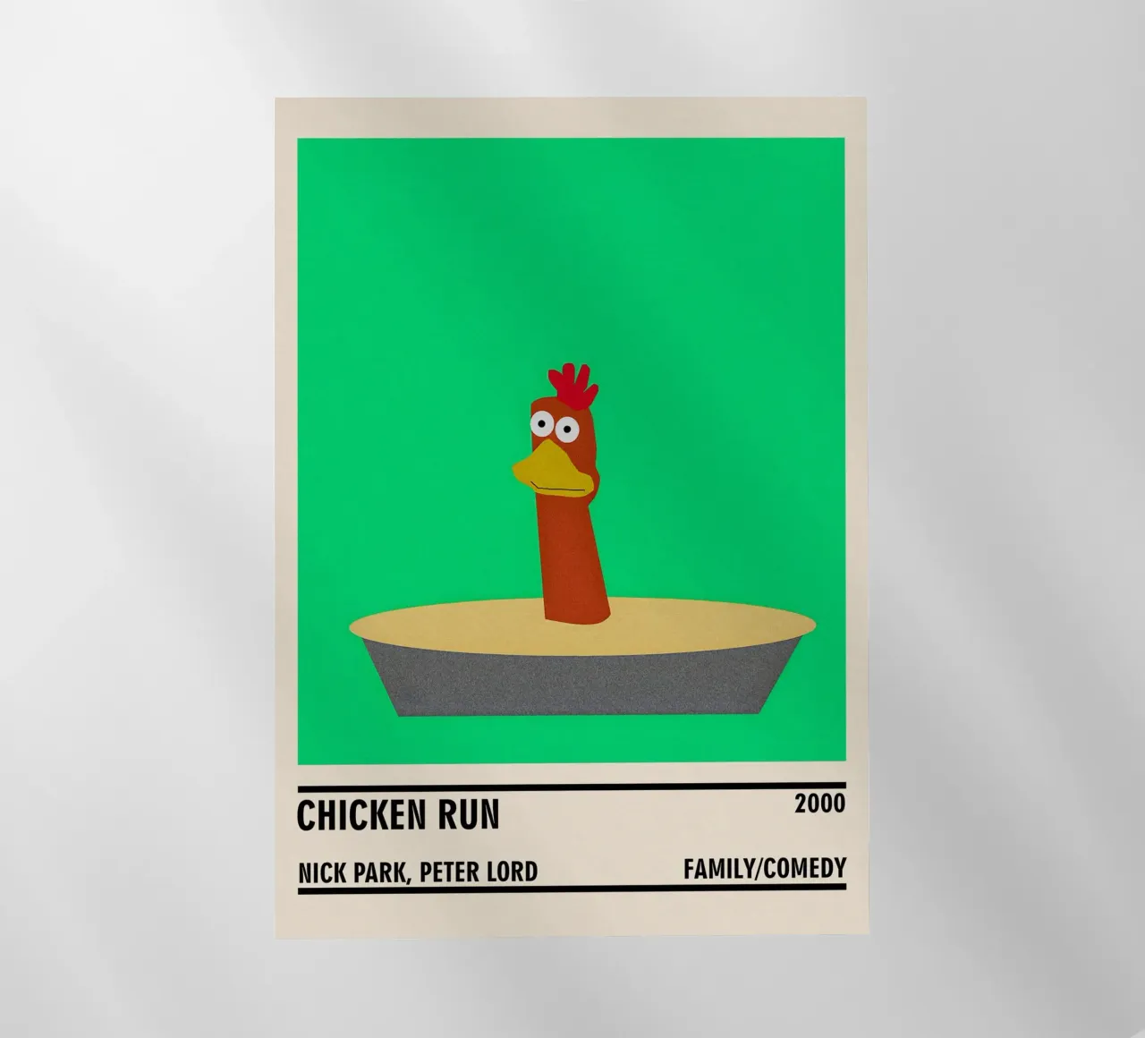 Chicken Run pellicola backlit da TheArtstudio