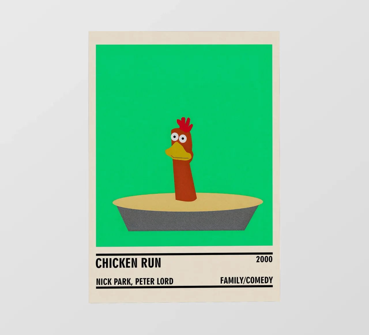 Chicken Run pellicola backlit da TheArtstudio