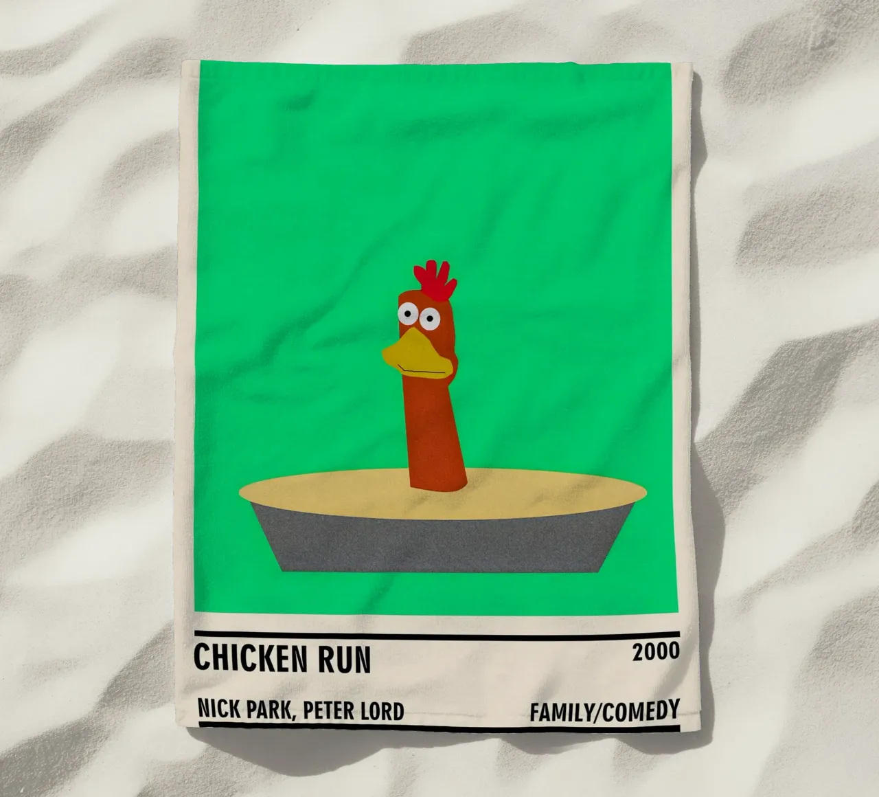 Chicken Run telo mare da TheArtstudio
