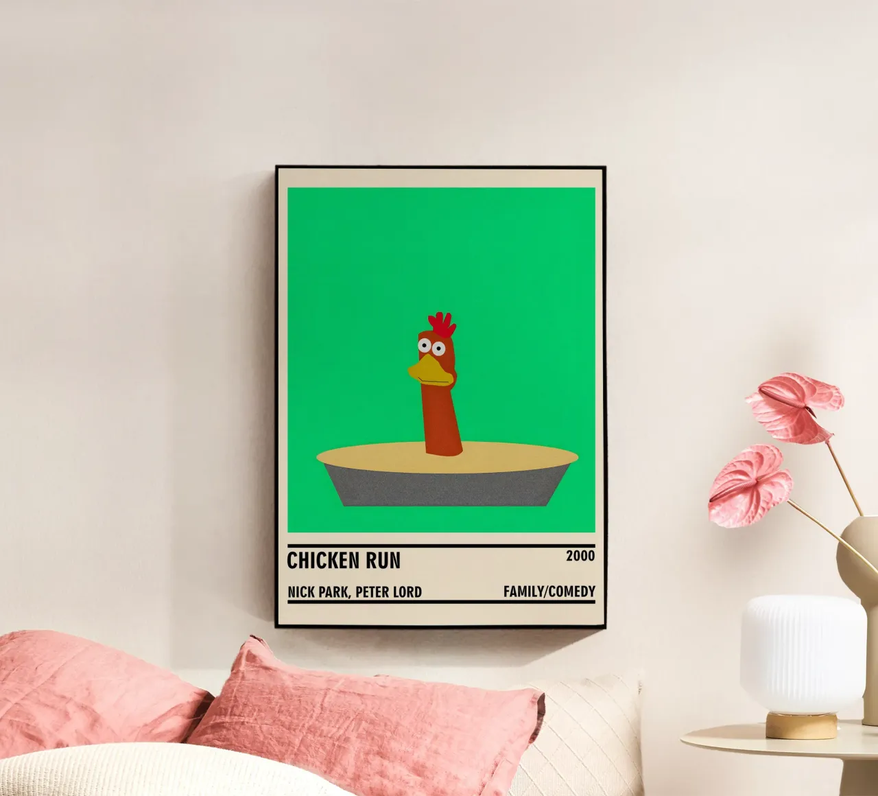 Chicken Run plexiglass da TheArtstudio