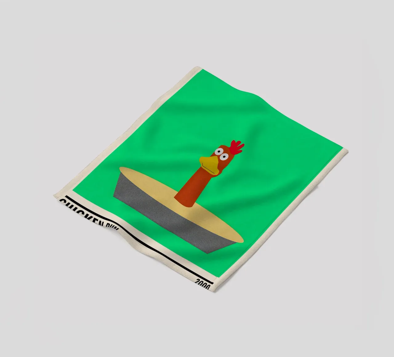 Chicken Run coperta in pile da TheArtstudio