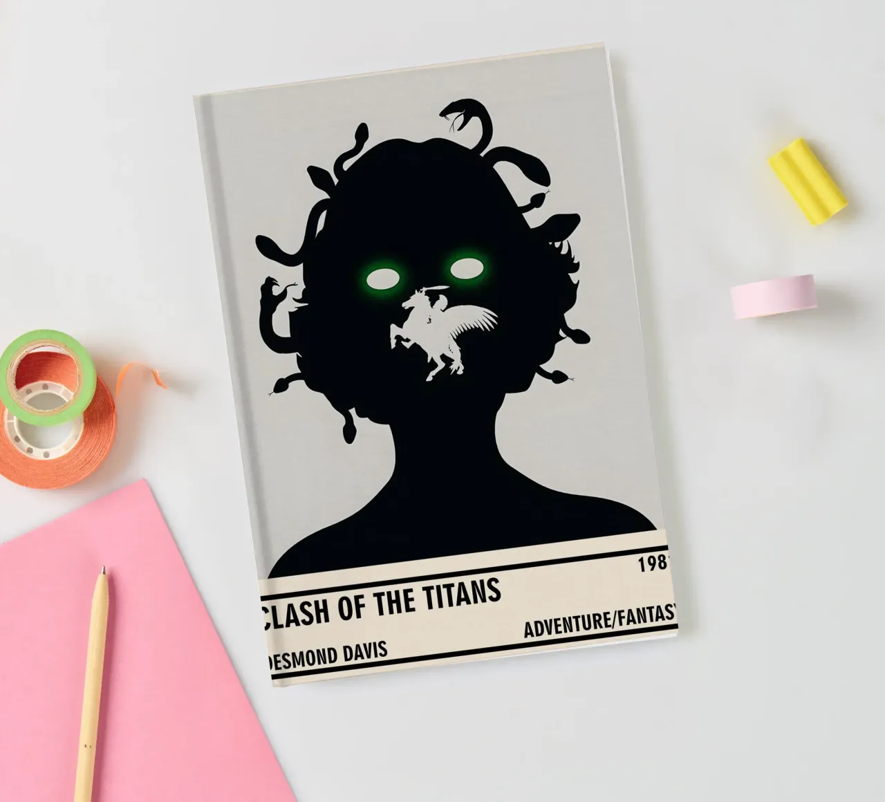 Clash of the Titans notebook by TheArtstudio