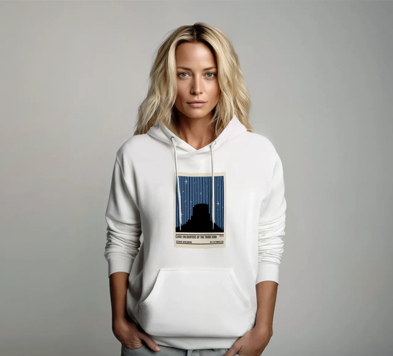 Close Encounters of the Third Kind felpa con cappuccio da TheArtstudio