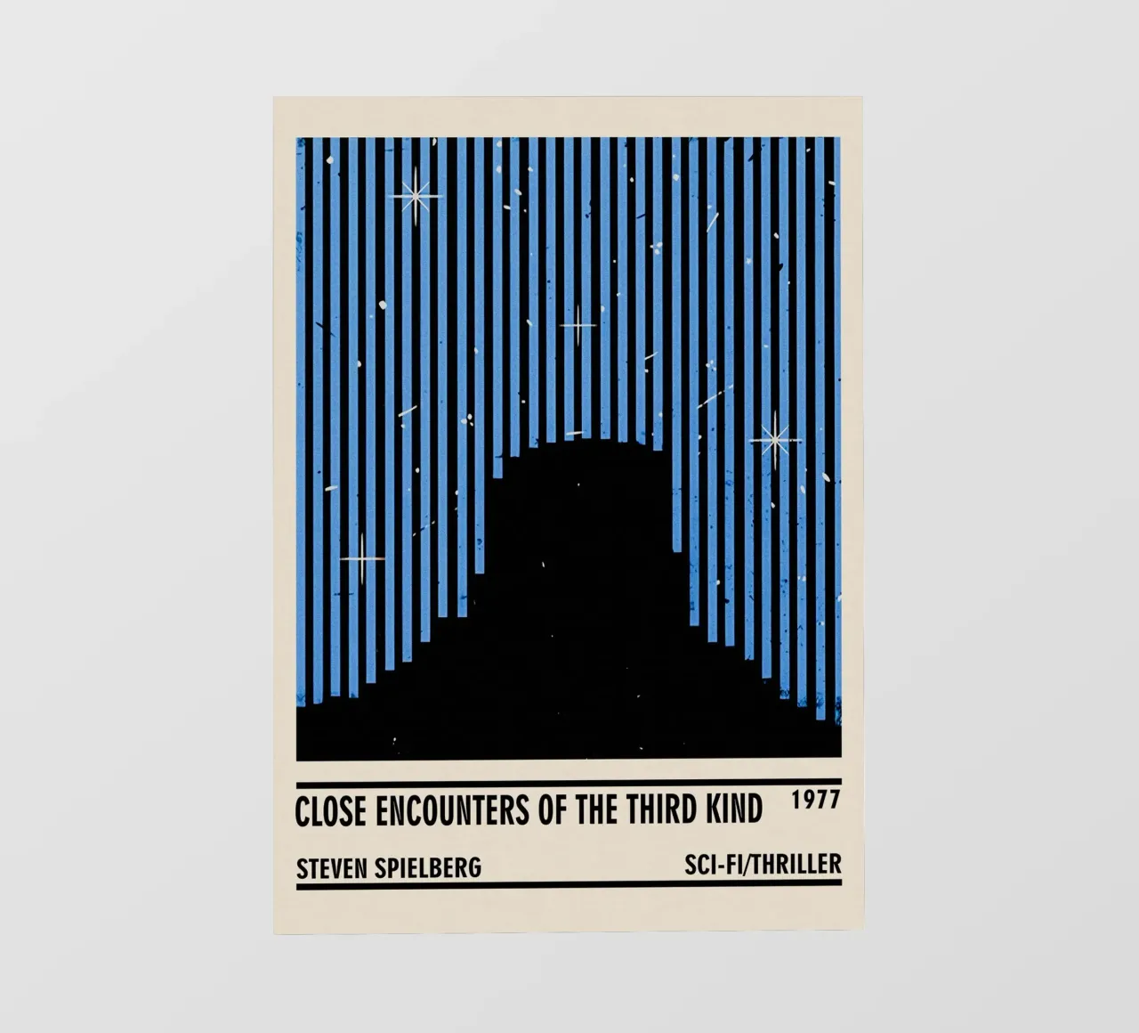 Close Encounters of the Third Kind telo in pvc da TheArtstudio