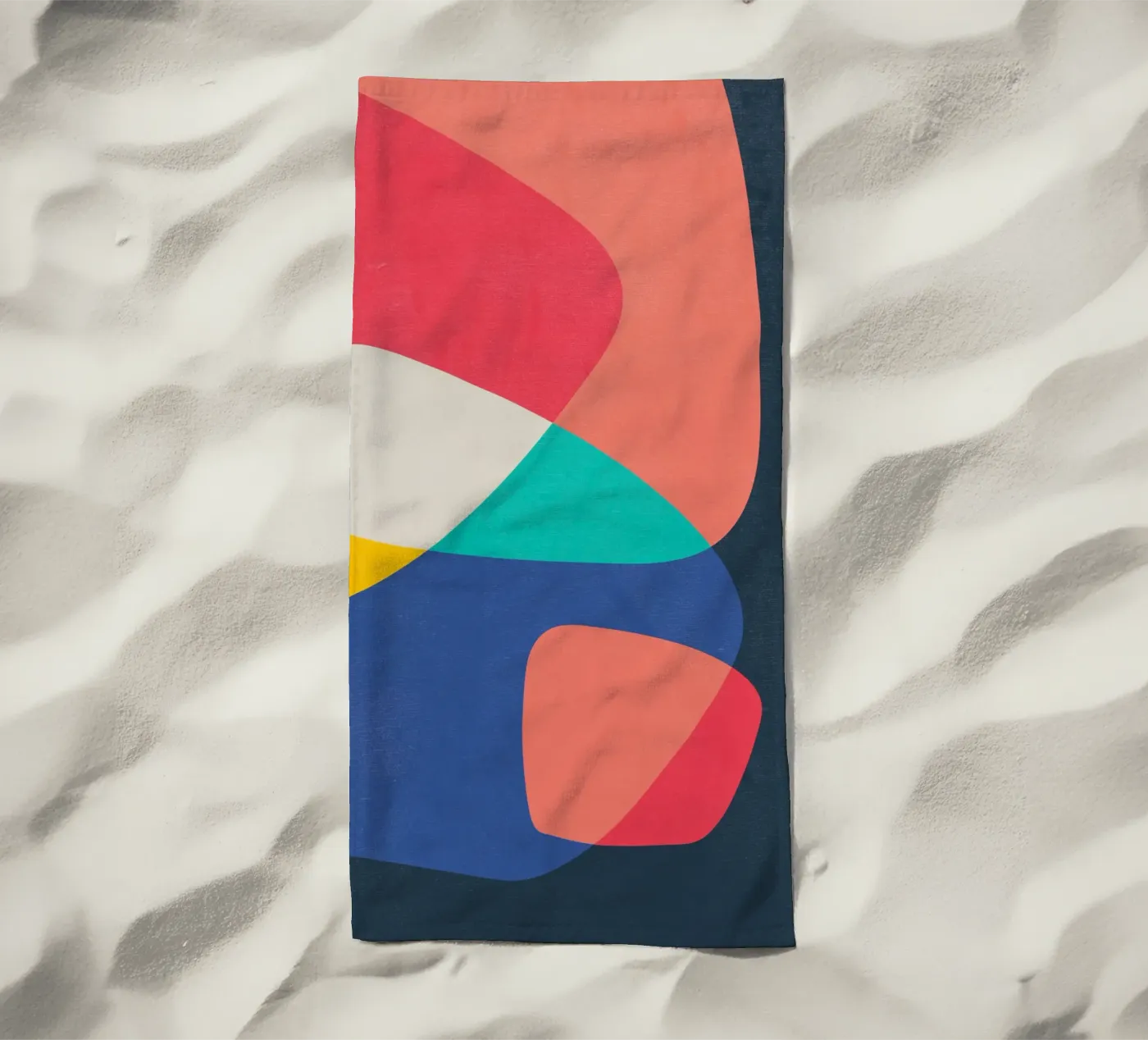 Corner beach towel by susanapaz