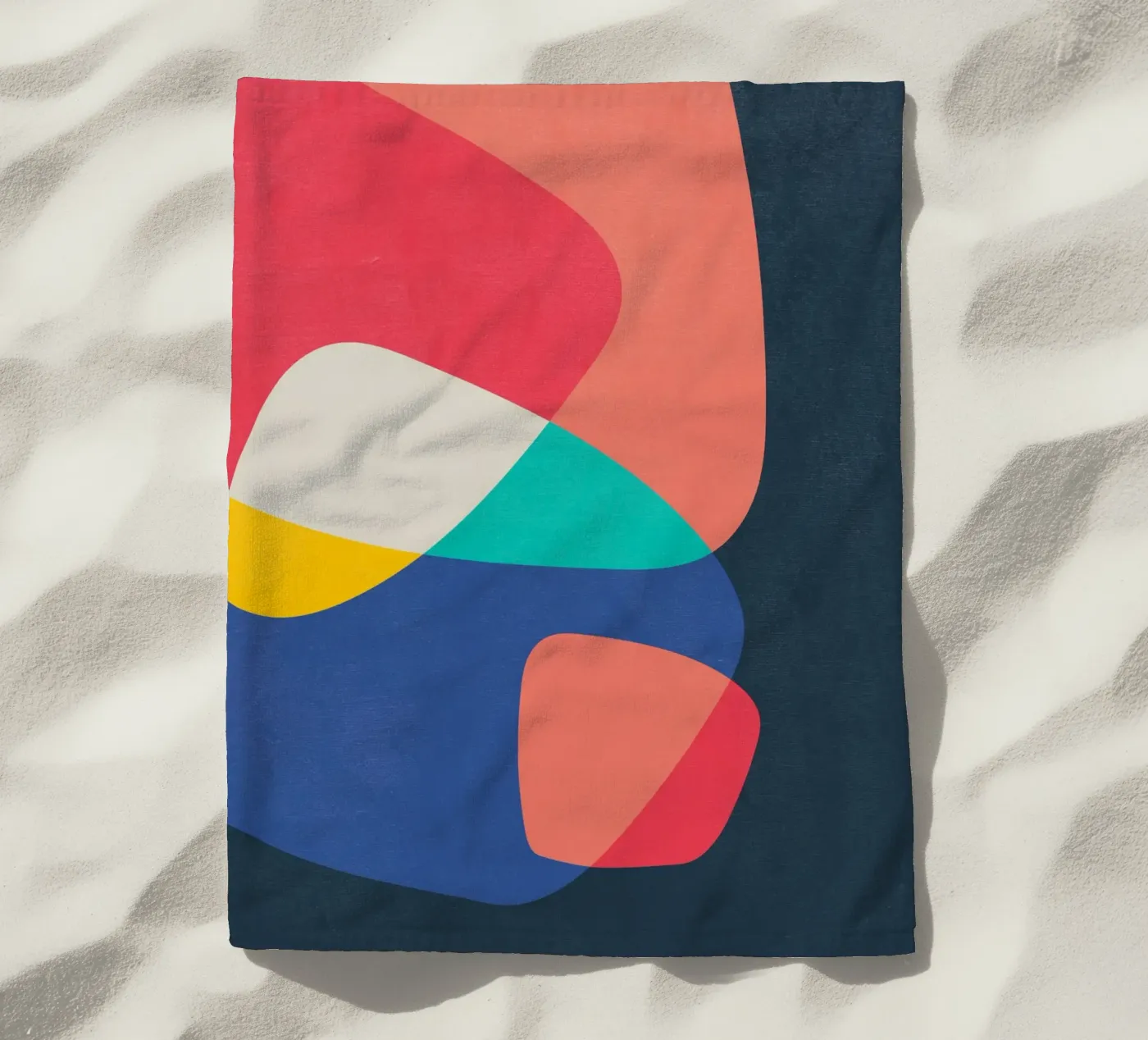 Corner beach towel by susanapaz