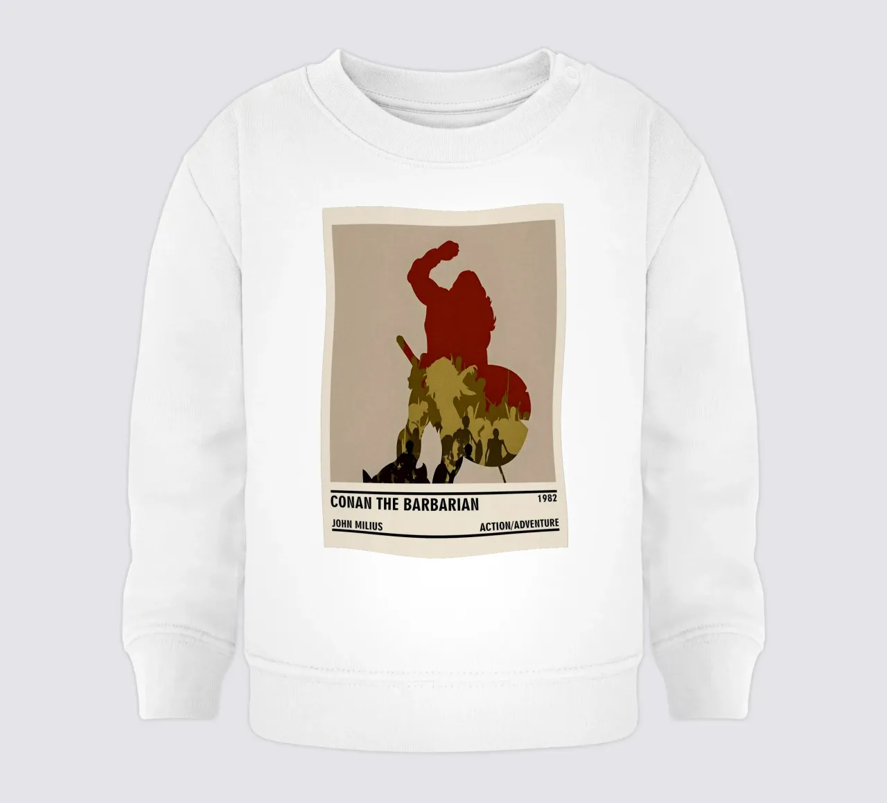Conan the Barbarian felpa neonato da TheArtstudio