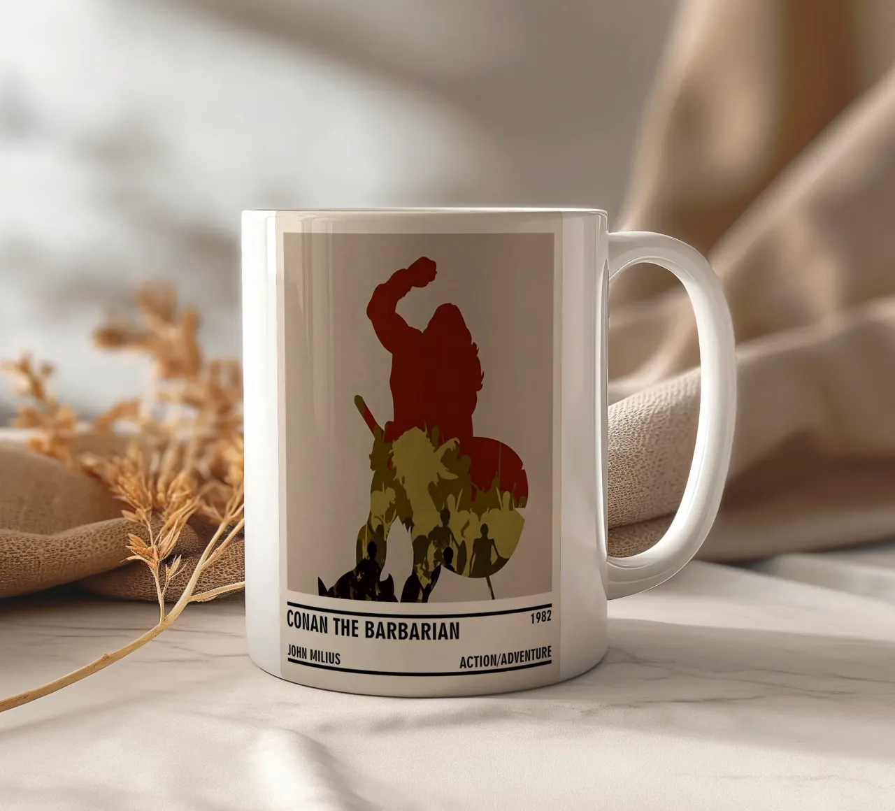 Conan the Barbarian tazza in ceramica da TheArtstudio