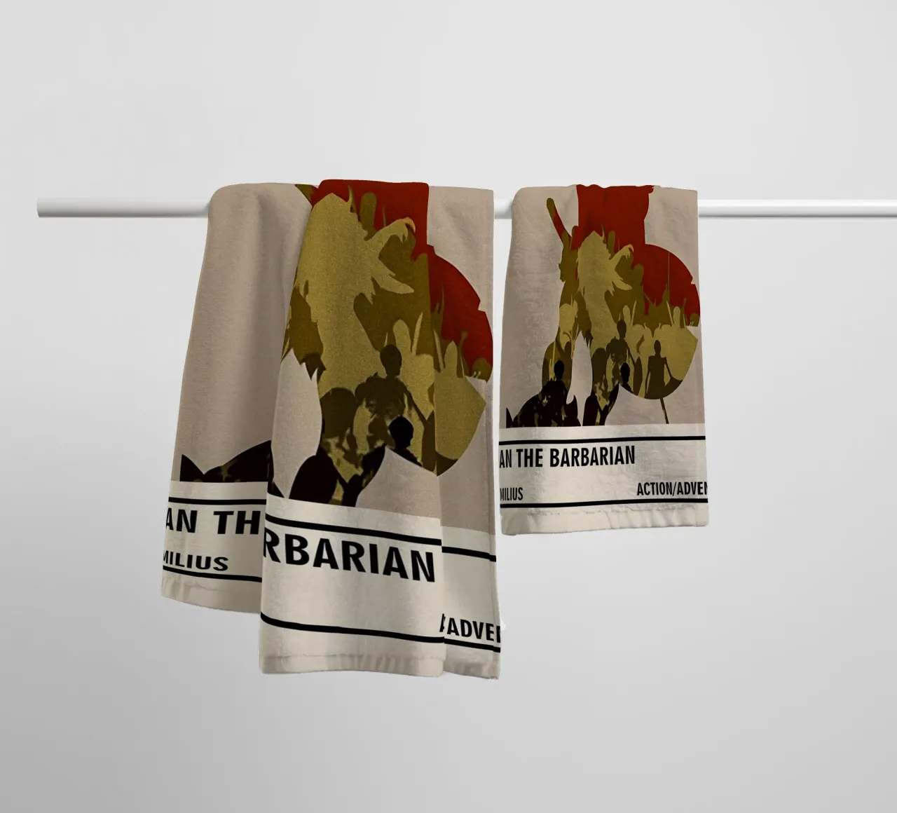 Conan the Barbarian asciugamano da bagno da TheArtstudio