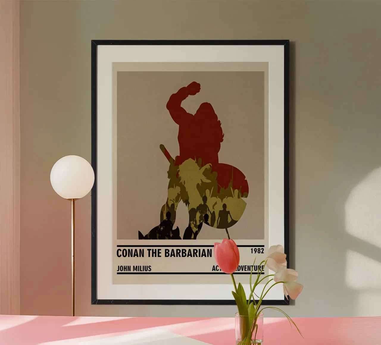 Conan the Barbarian carta hahnemühle da TheArtstudio