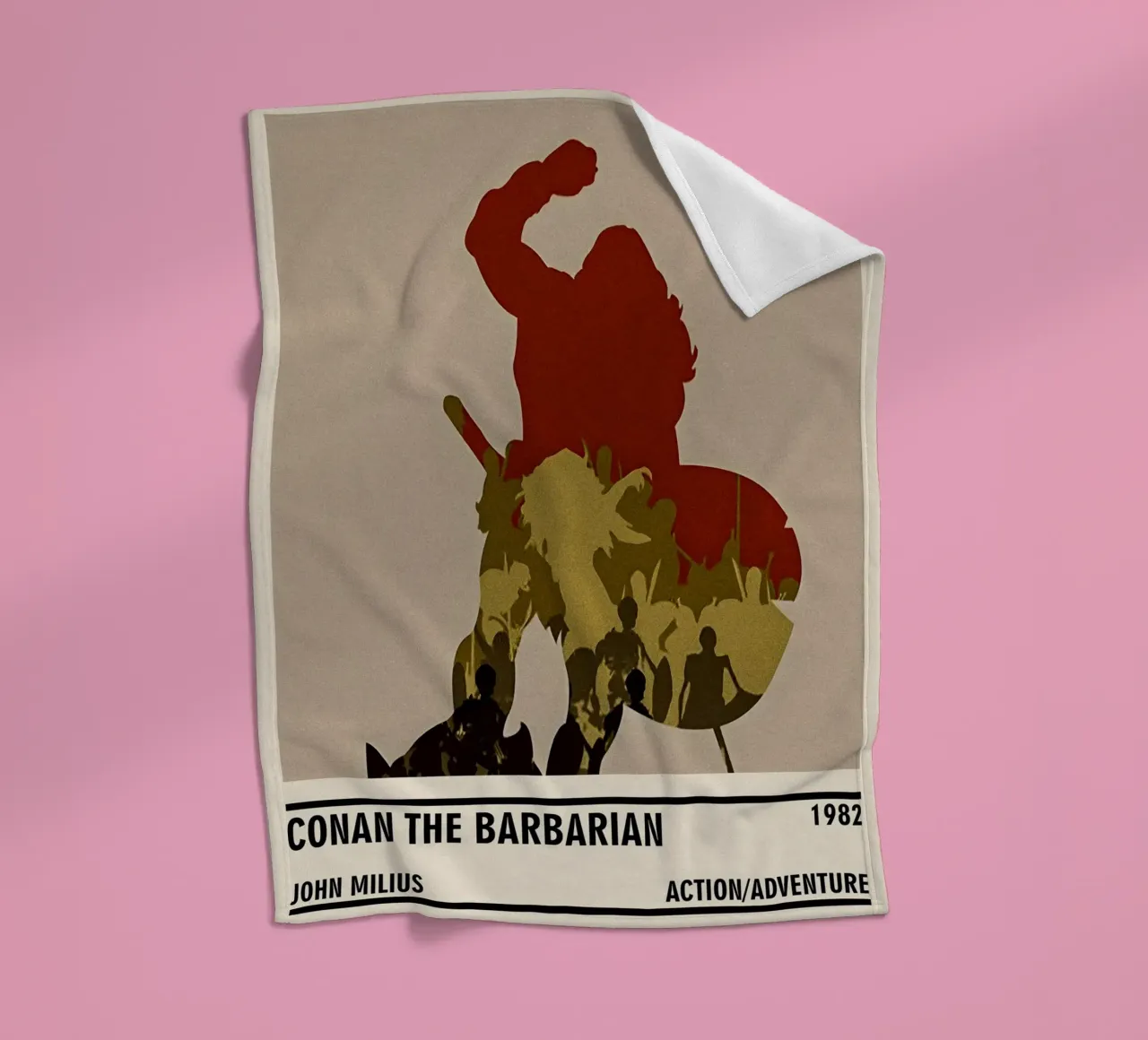 Conan the Barbarian coperta in pile da TheArtstudio