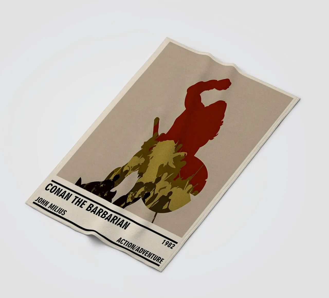 Conan the Barbarian coperta in pile da TheArtstudio