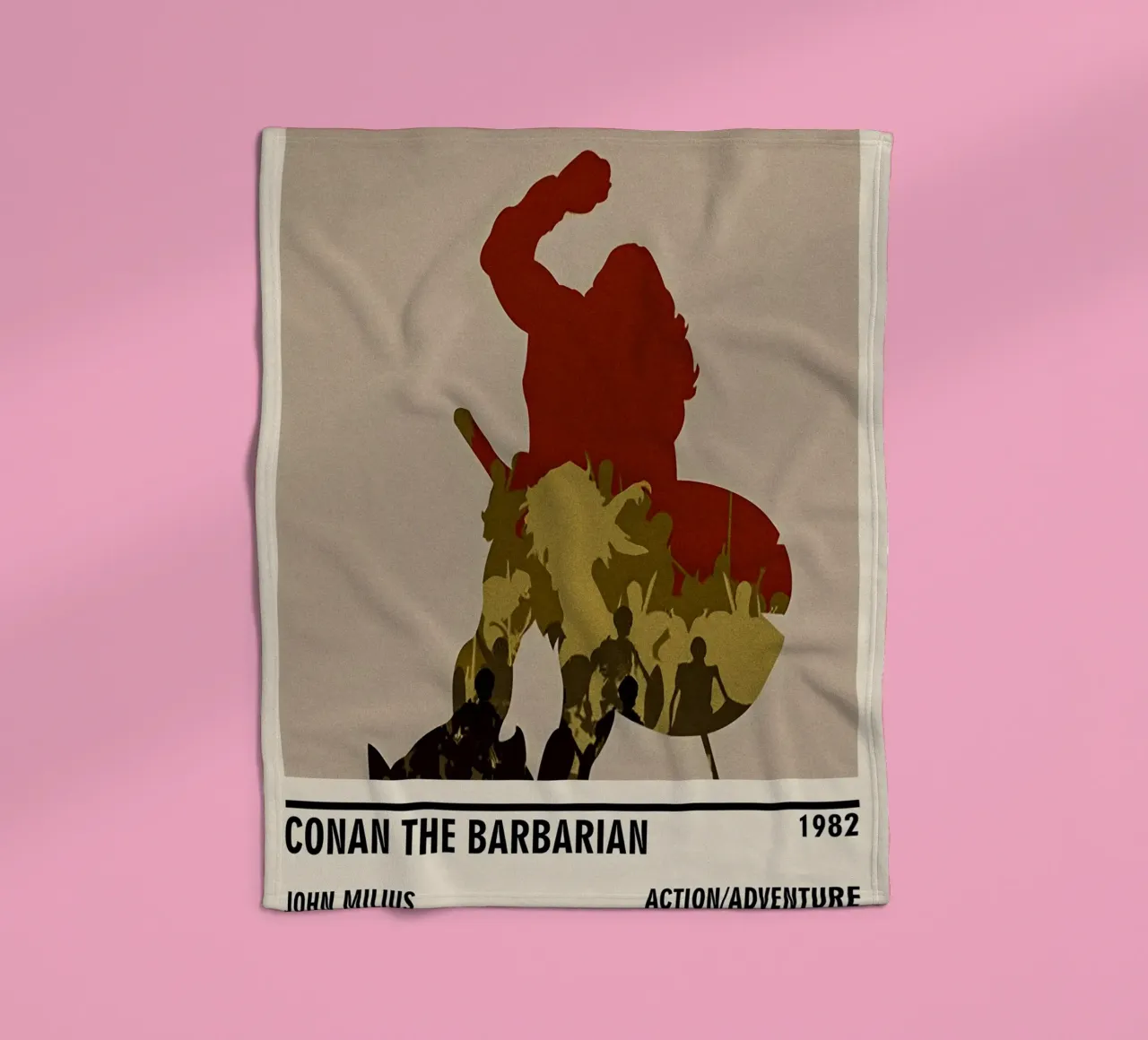 Conan the Barbarian coperta in pile da TheArtstudio