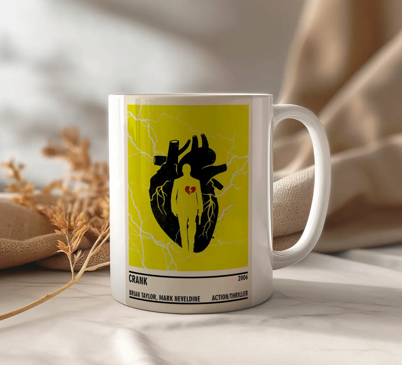 Crank tazza in ceramica da TheArtstudio