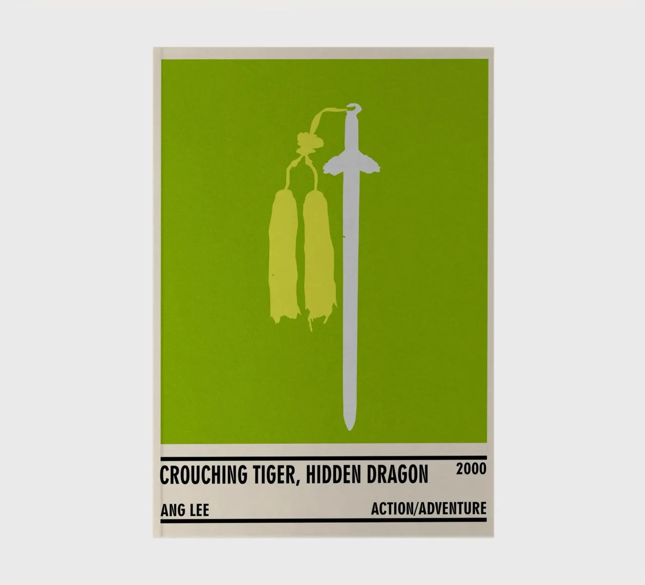 Crouching Tiger, Hidden Dragon notebook by TheArtstudio