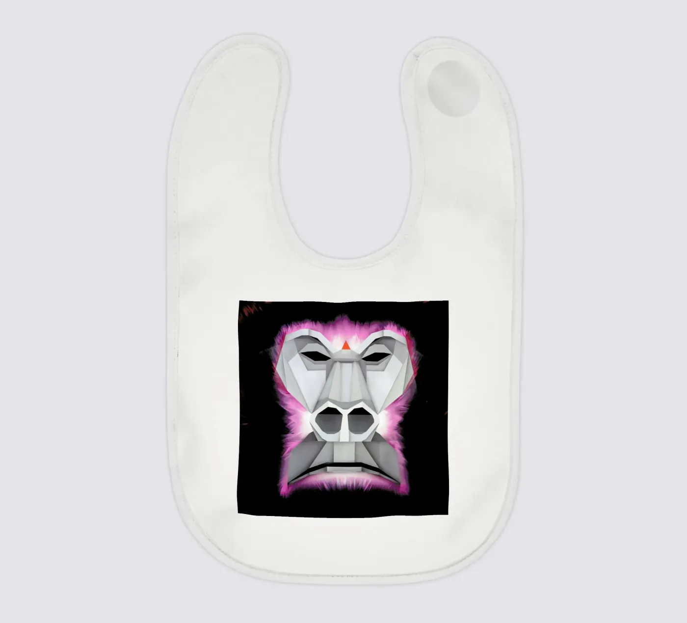 Gorilla baby slabbetje van Maks.M