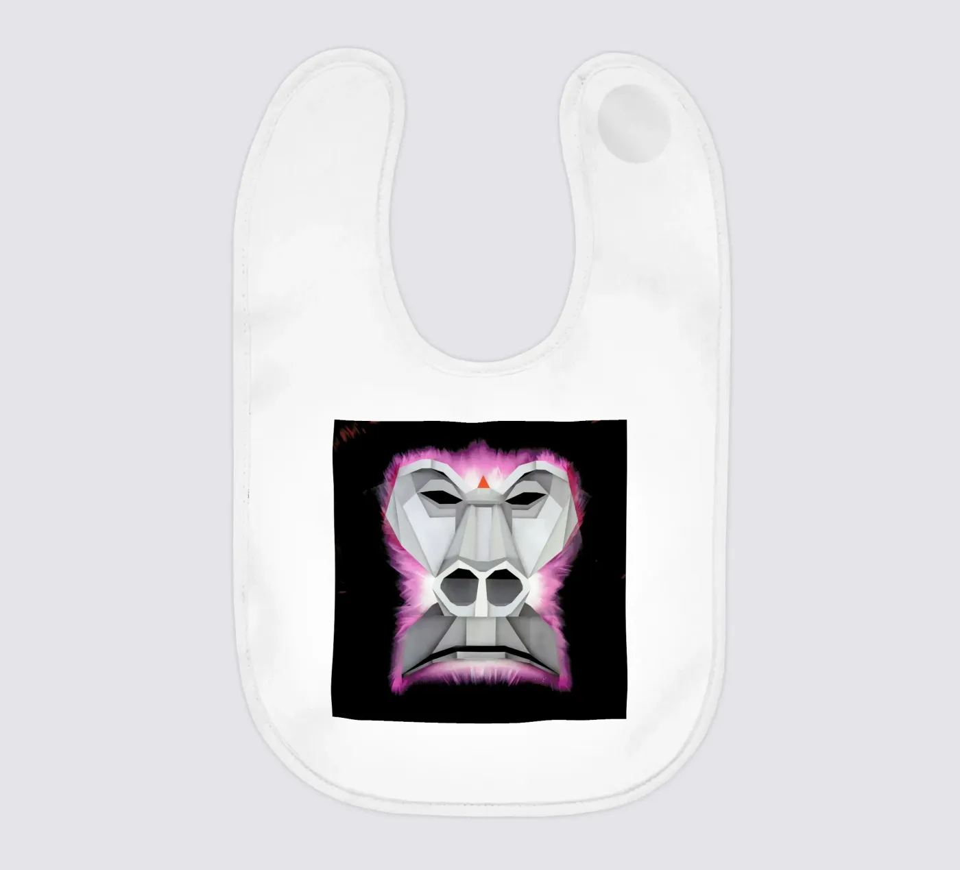 Gorilla baby slabbetje van Maks.M