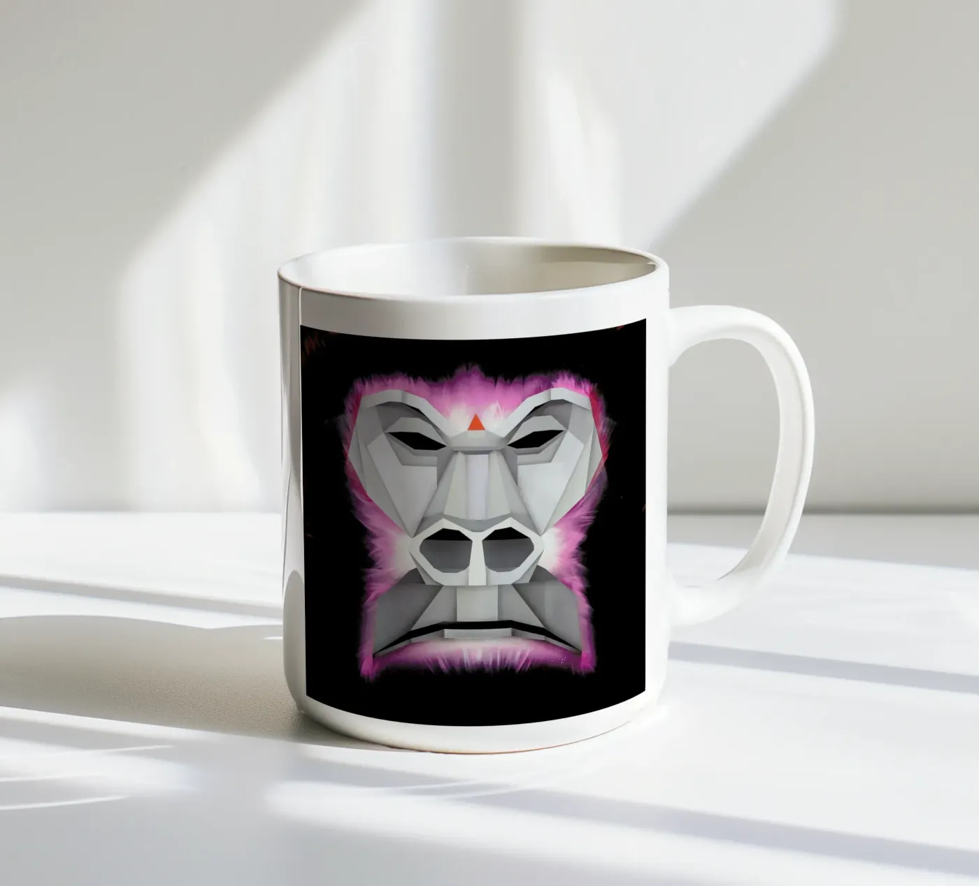 Gorilla ceramic mug by Maks.M