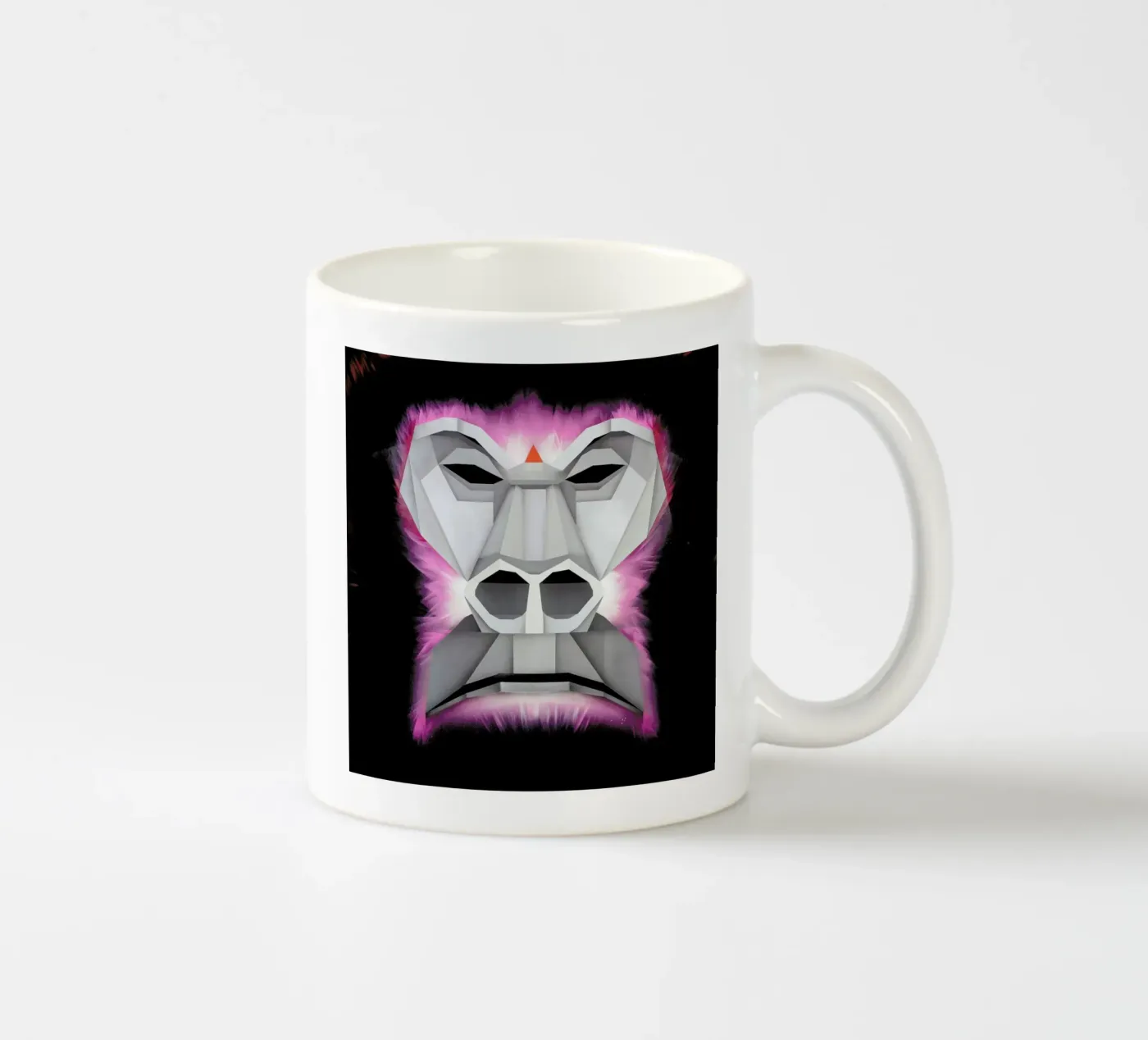 Gorilla ceramic mug by Maks.M