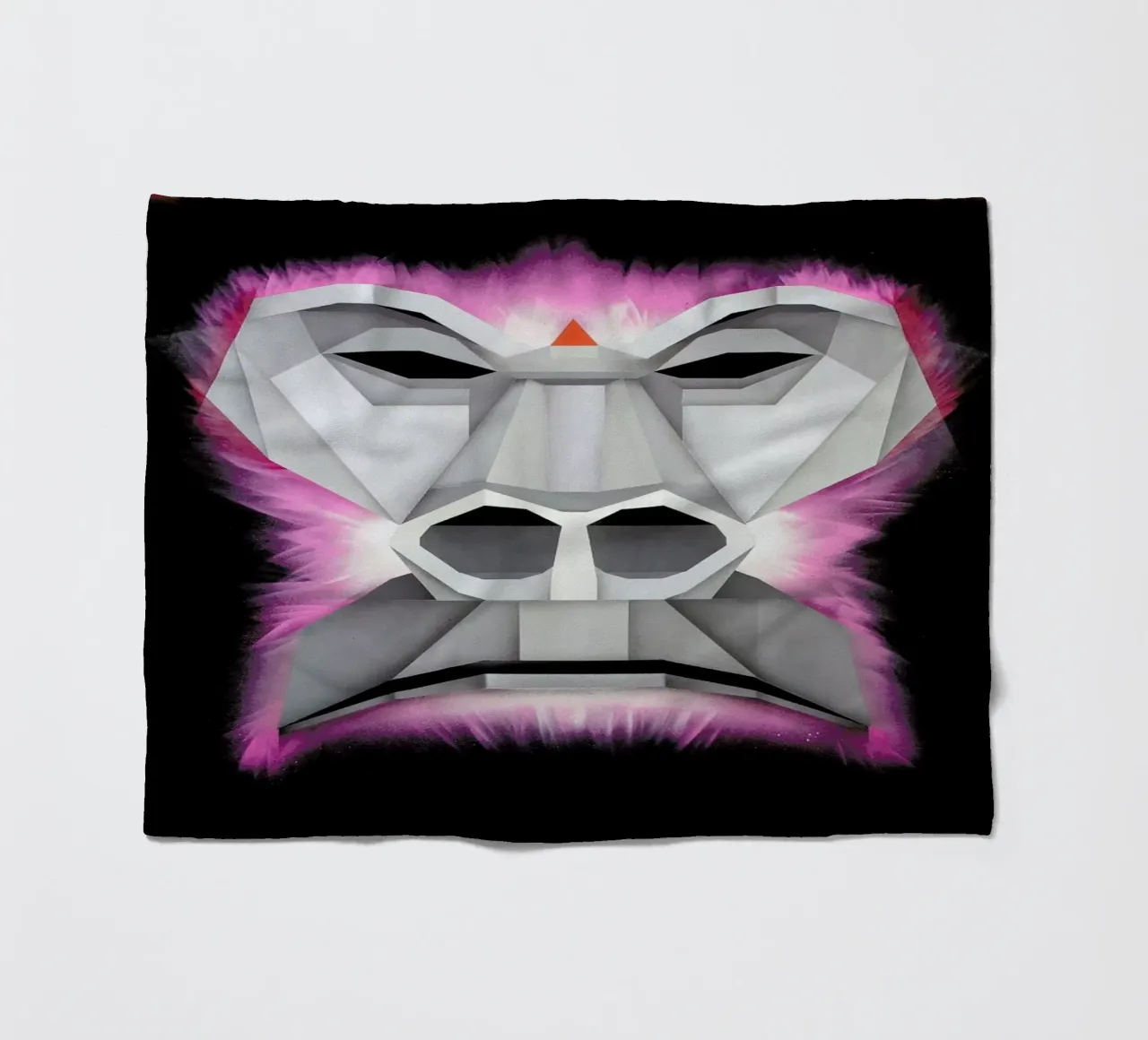 Gorilla Fleecedecke von Maks.M