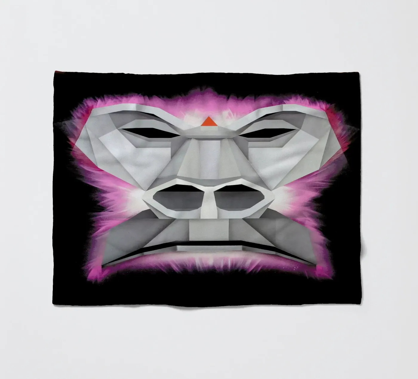 Gorilla Fleecedecke von Maks.M