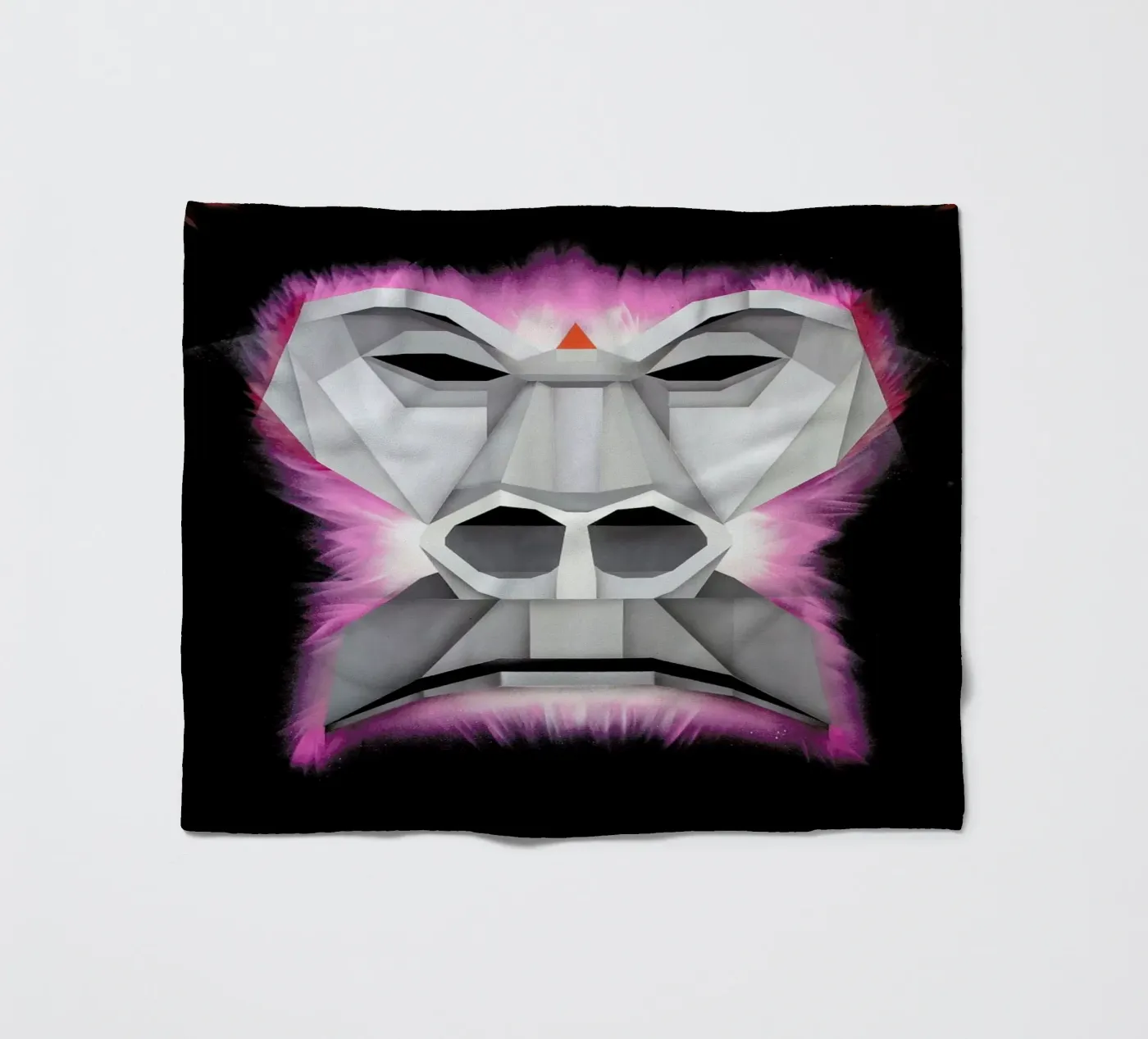 Gorilla Fleecedecke von Maks.M