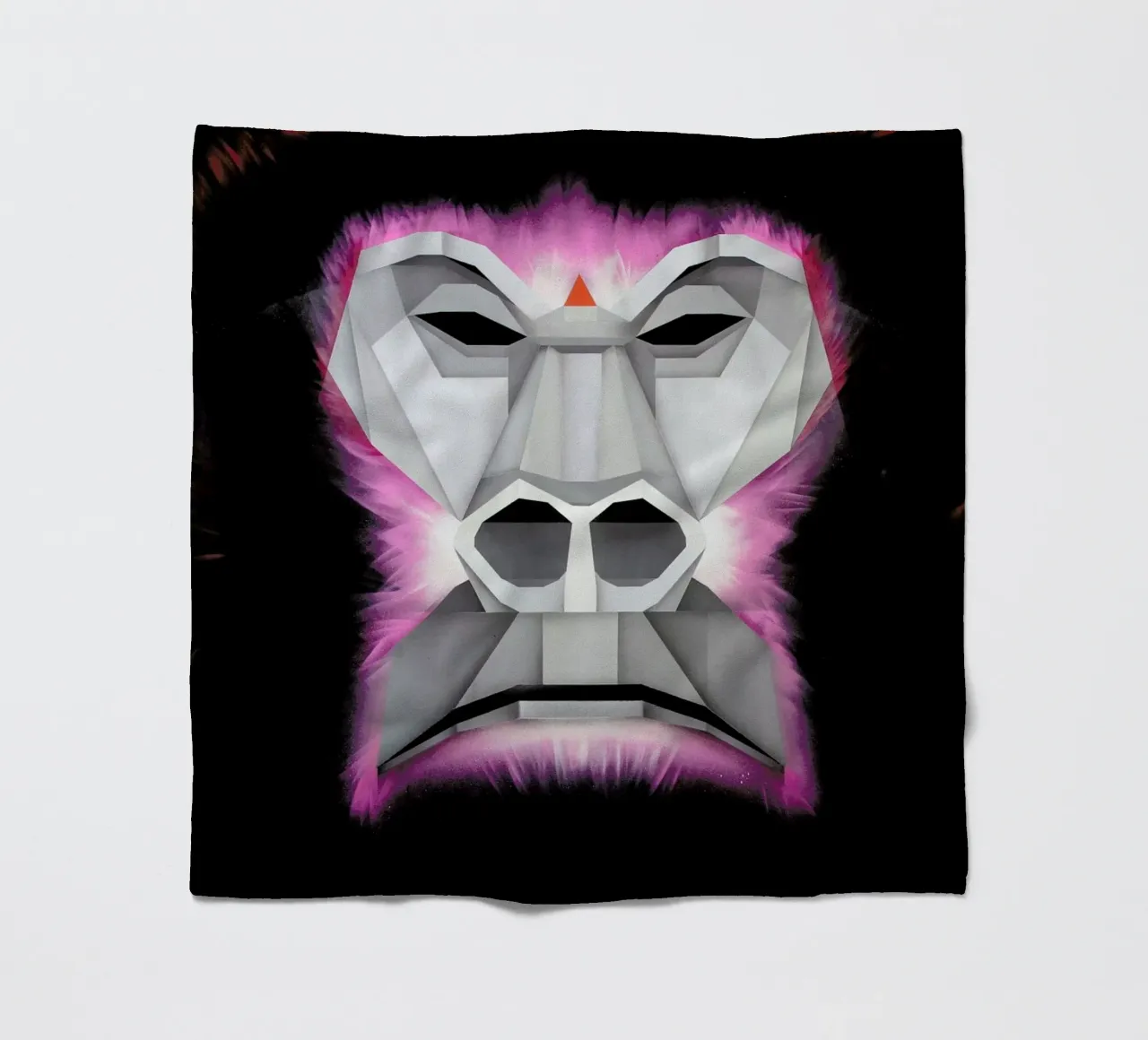 Gorilla Fleecedecke von Maks.M