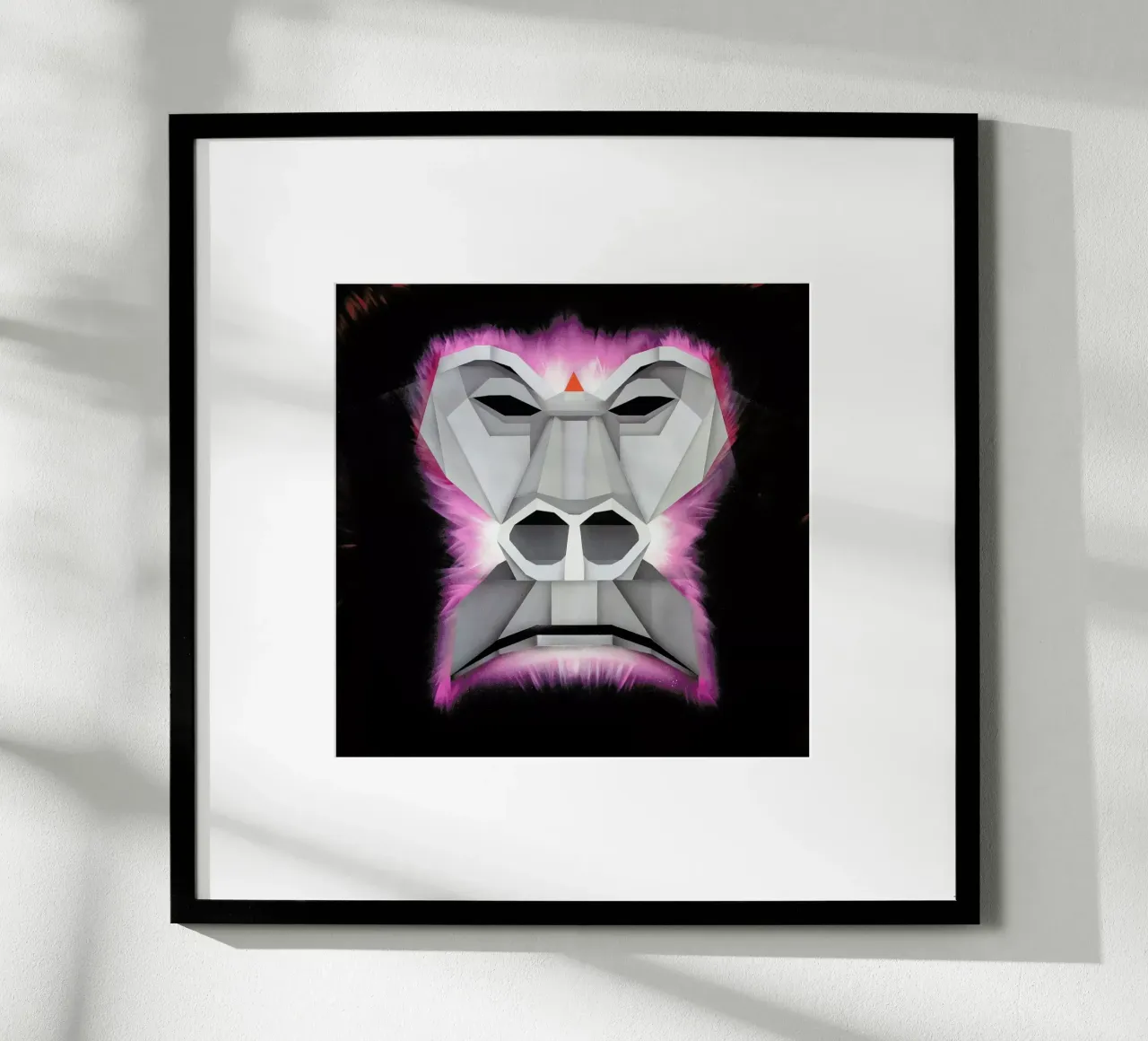 Gorilla poster con telaio in alluminio da Maks.M