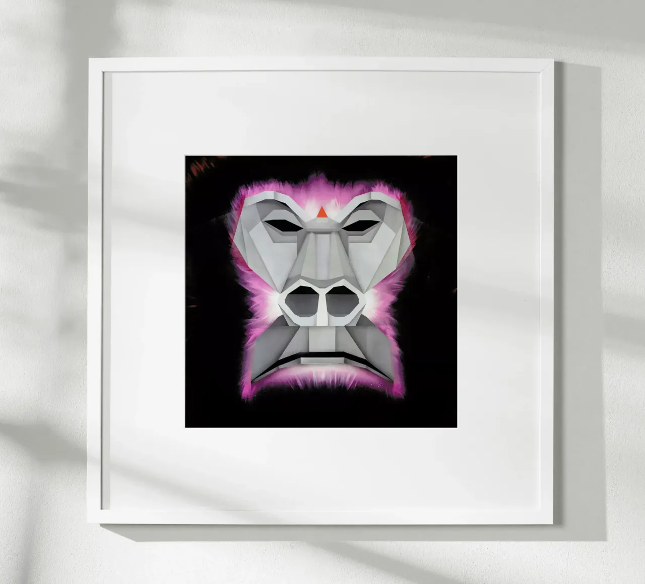 Gorilla poster con telaio in alluminio da Maks.M
