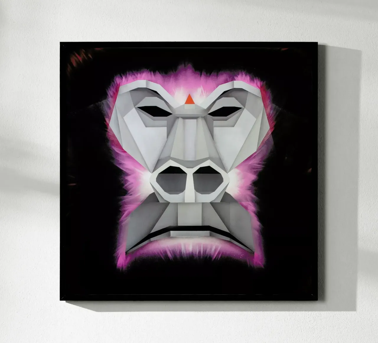 Gorilla poster con telaio in alluminio da Maks.M