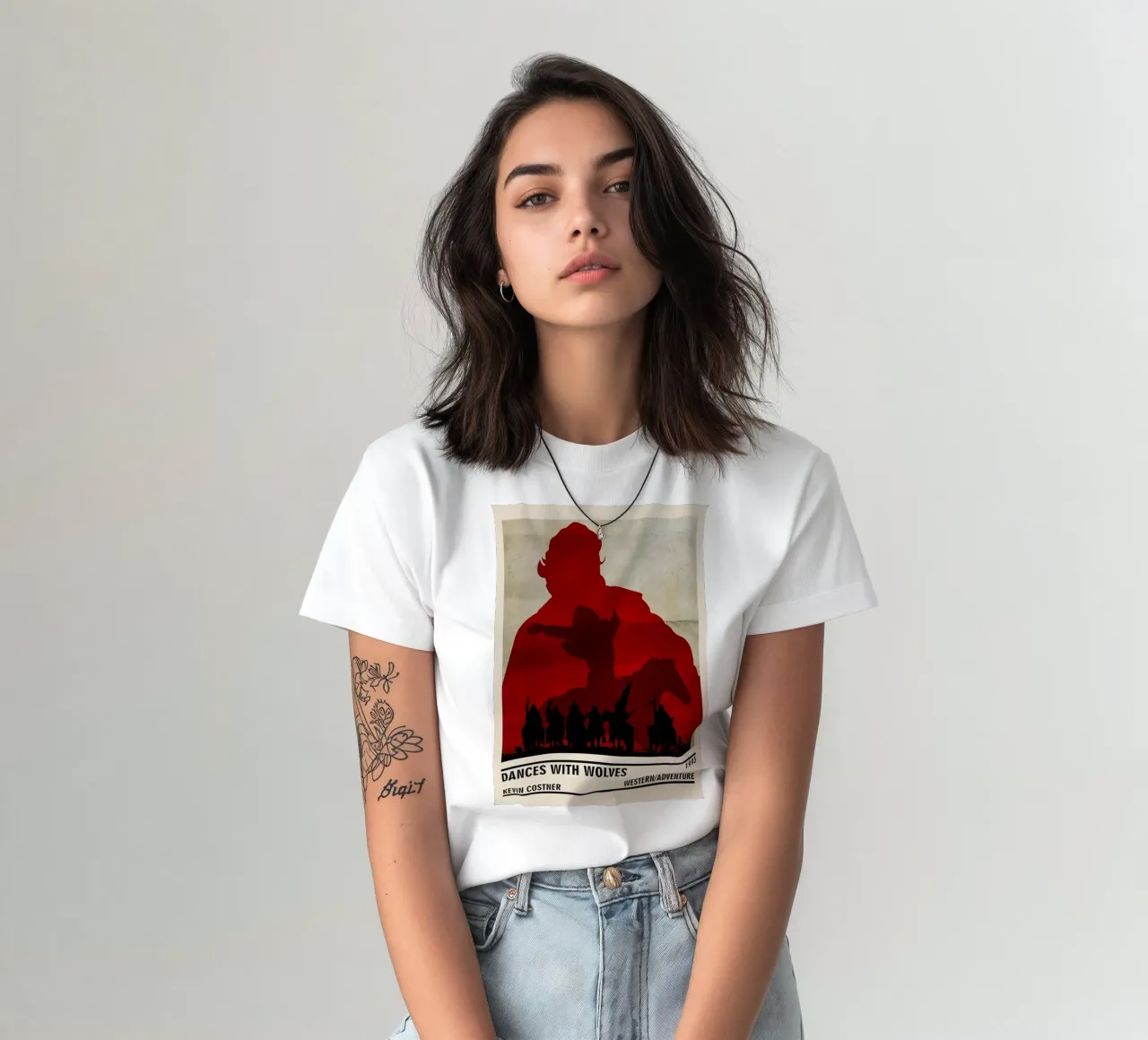 Dances with Wolves t-shirt da TheArtstudio