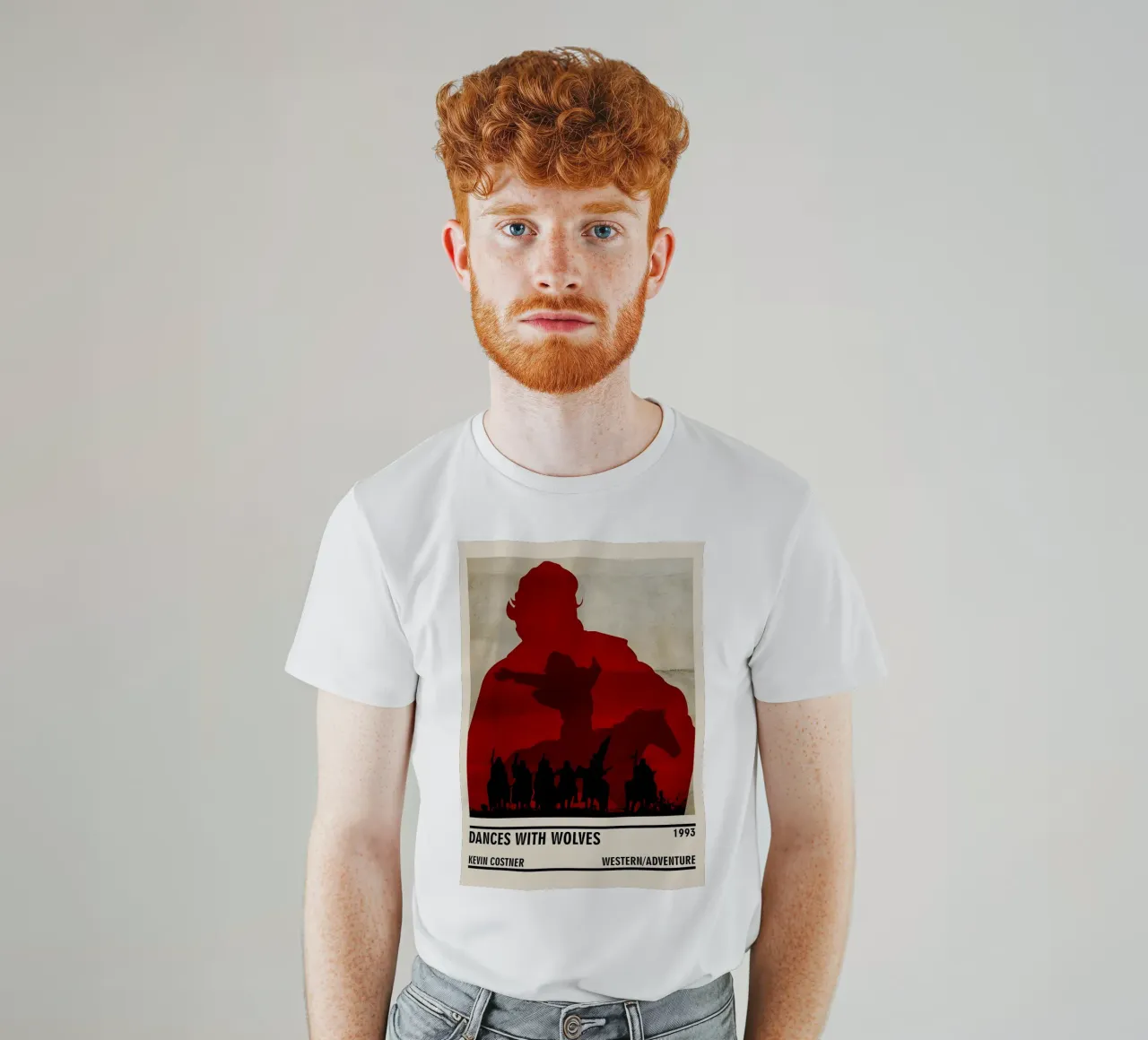 Dances with Wolves t-shirt da TheArtstudio