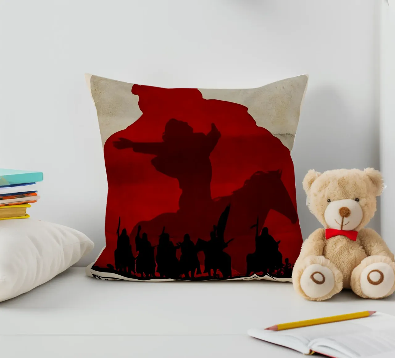 Dances with Wolves cuscino da TheArtstudio