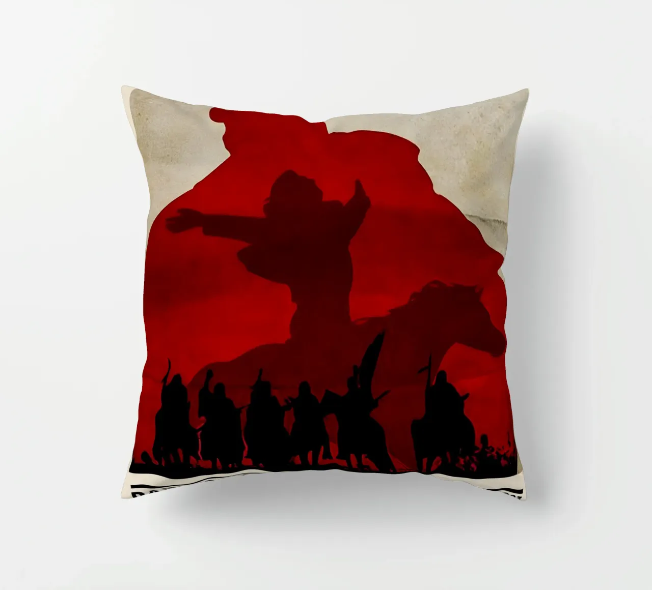 Dances with Wolves cuscino da TheArtstudio
