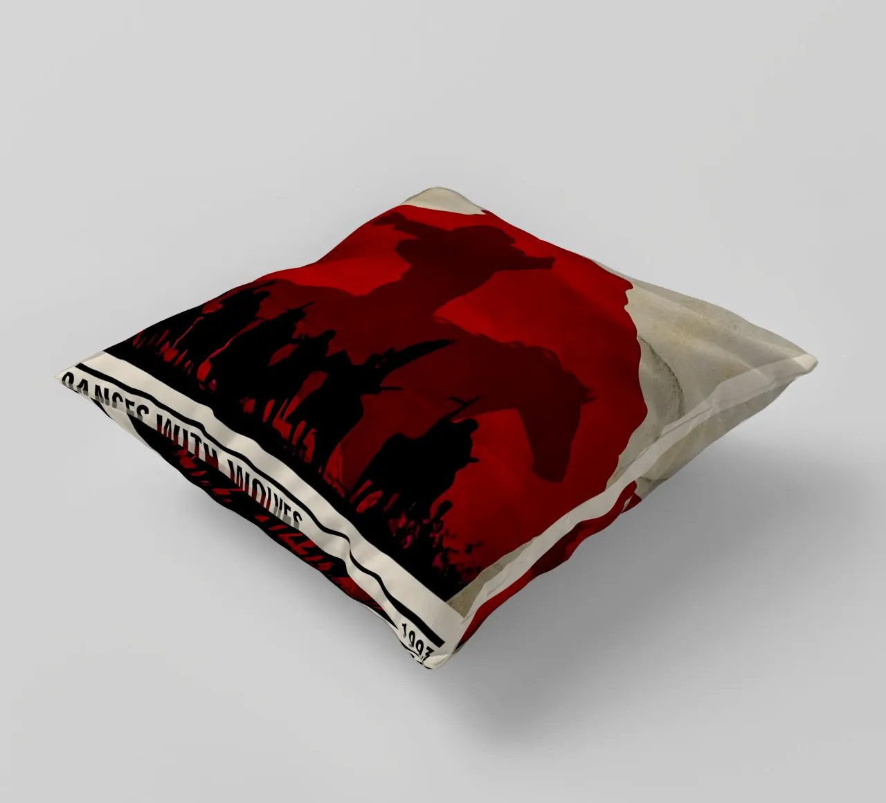 Dances with Wolves cuscino da TheArtstudio